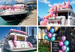 Yacht Balloon Decoration Ideas in Dubai (UAE) - Yacht Party Decor