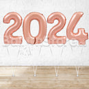 2025 Number Balloons - Helium Filled Promotional