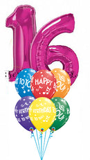 Any Two Number Balloon Bouquet