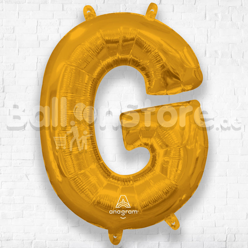 16inch Letter G Gold NON FLYING Air-Filled Only