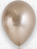 Champagne Chrome Latex Balloons.