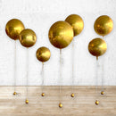 Golden ORBZ Party Balloon Set - 7Balloon