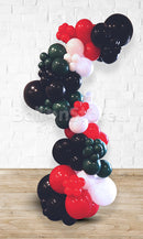 UAE National Day Organic Balloon Pillar Balloon Arrangement Singles