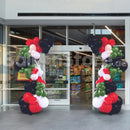 UAE National Day Organic Balloon Pillar Balloon Arrangement - ENTRANCE