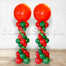 Season Greeting Roman Balloon Pillar