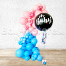Gender Reveal Pink & Blue Balloon Garland Set PRE-ORDER 1DAY In Advance