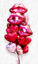 Smoochy Love Heart Big Classic Bouquet