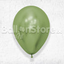 LimeGreen Chrome Latex Balloons