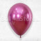 Fuchsia Chrome Latex Balloons