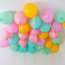 Tutti Fruity Summer Color Helium Balloons - 25count
