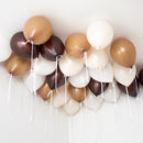 Neutral Aesthetic Baby Theme Helium Balloons -25count