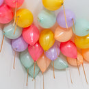 Summer Daisies Theme Helium Balloons - 25count
