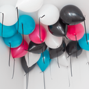 Tiktok Theme Helium Balloons - 25count