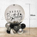 24inches Bubbles Personalized Classic Galaxy Balloon Table Top - PRE-ORDER 1DAY in advance