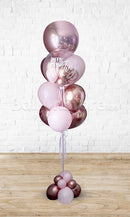 Classy Orbz Bubble Custom Text Balloon Set PRE-ORDER 1DAY In Advance