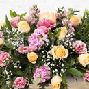 Mixed Flowers Conference Room / Long Table Fresh Flower Arrangement