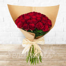 Romantic Red Roses Hand Bouquet - Send valentine flower bouquet