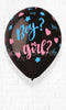 13inches Boy or Girl Gender Reveal Latex  Balloon with Confetti Inside