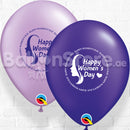 Lilac Purple International Women's Day Balloons - 2count