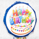 Happy Birthday Pull String Piñata, BLUE