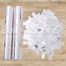 Silver Confetti Popper Set of 4