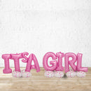 It's A Girl Air-Loons - NON FLYING - Pre Standing