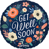 Get Well soon foil balloon