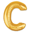 Jumbo Letter C - Metallic Gold