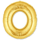 Jumbo Letter O - Metallic Gold