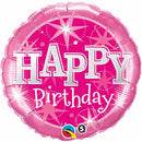 Birthday Pink Sparkle 18inches