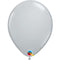 Gray Latex Balloon -Qualatex