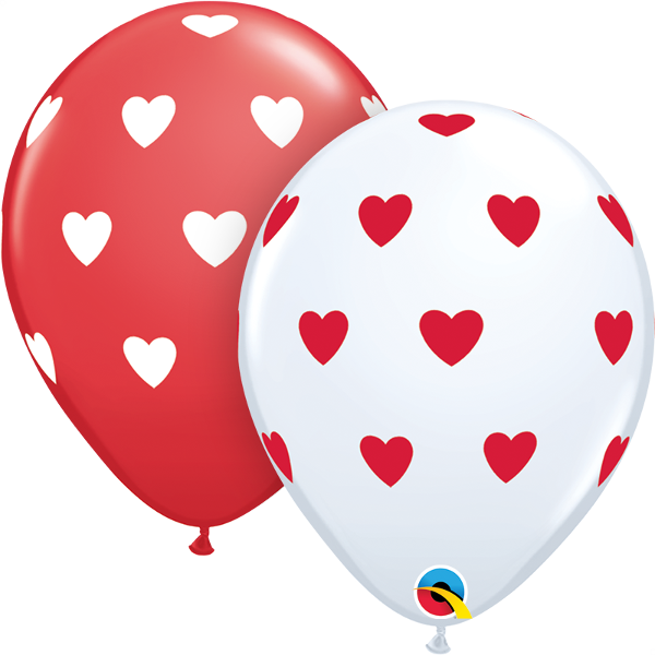 Big Hearts Balloons-2pcs.