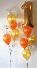 Confetti Balloons Number Balloons with weight