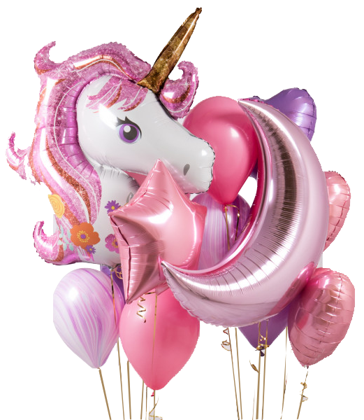 Unicorn Balloons Kids Balloons Balloon Bouquet Helium Balloons Dubai