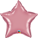 Mauve Chrome Foil Star