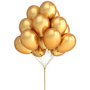 25Pcs Golden Chrome Helium Balloons FOR CEILING