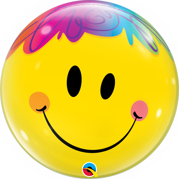 Bubbles Bright Smile Face