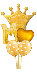Any Alphabet Gold Bouquet