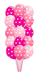 15pcs Big Hearts on a Weight