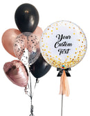 Any Occasion Personalize Text Balloon Bouquet PRE 0RDER 1day in advance