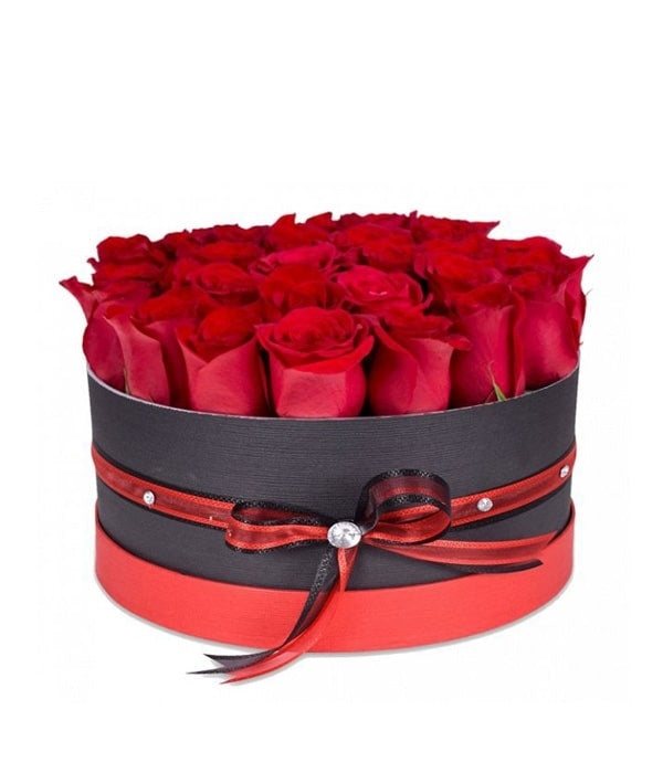 21 Red Rose Gift box