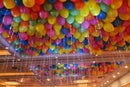 100 Assorted Qualatex Loose Balloons Helium Filled FOR CEILING