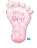 It’s a Girl Foot Super Shape