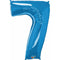 Number Seven Sapphire Blue