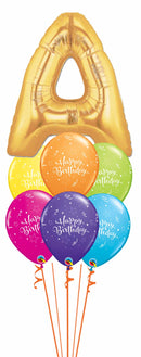 Any One Letter Balloon Bouquet With Weight