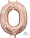 16inch Letter O Rose Gold - NON FLYING  Air-Filled Only