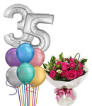 Any Occasion Chrome Bouquet Combo