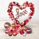 1meter Heart Sculpture - Balloon Arrangement PRE-ORDER 1DAY In Advance