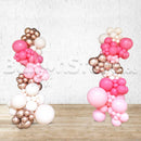 Organic Balloon Pillar Balloon Arrangement - PRE 0RDER 1day advance