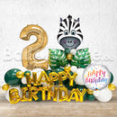Any Number Jungle Safari Birthday Balloon Arrangement
